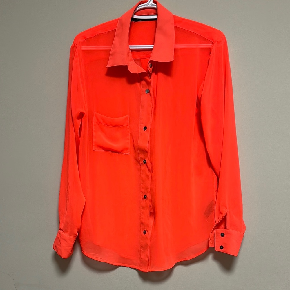 Women’s Vibrant Orange (coral) Shirt